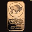1oz Copper Bar - Buffalo Nickel
